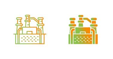 Geothermal Energy Vector Icon