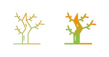 Dry Tree Vector Icon