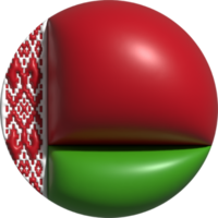 Belarus flag circle 3D. png