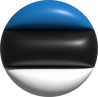Estonia bandiera cerchio 3d. png