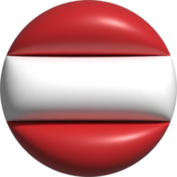 Austria bandera circulo 3d. png