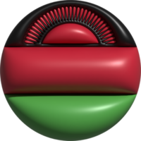 Malawi drapeau cercle 3d. png