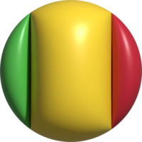 Mali flag circle 3D. png
