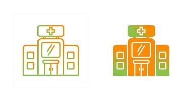 icono de vector de hospital