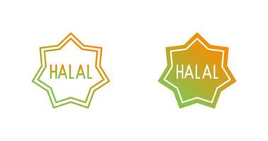 Halal Vector Icon