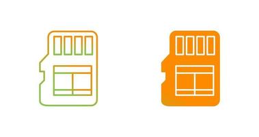 Memory Card Vector Icon