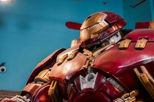 Hulk Buster Iron Man costume at The Madame Tussauds photo