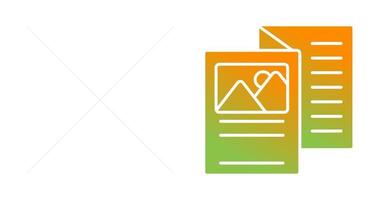 Brochure Vector Icon