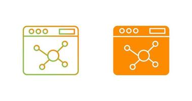 icono de vector de algoritmo