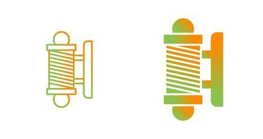 Barber Shop Pole Vector Icon