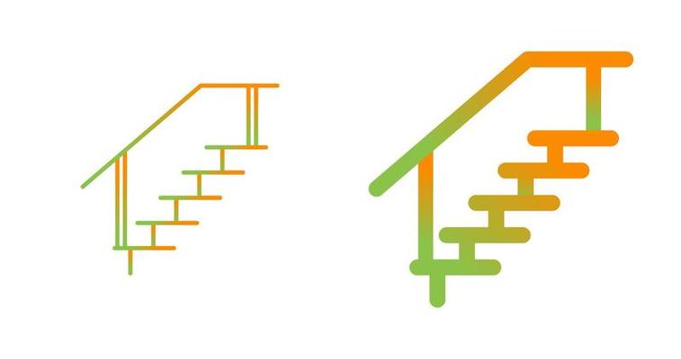 Stairs Vector Icon