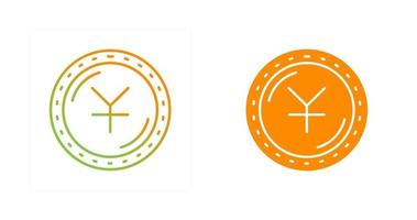 Yuan Currency Vector Icon