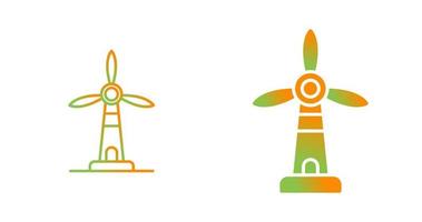 Windmill Vector Icon