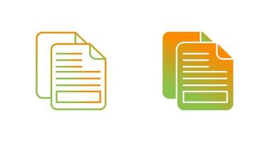 Documents Vector Icon