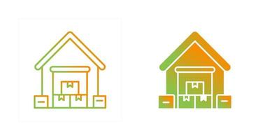 Warehouse Vector Icon