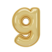 Balloon letter g png