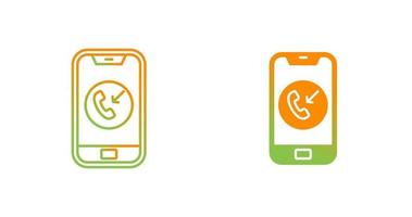 Incoming Call Vector Icon