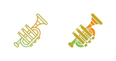 Trumpets Vector Icon