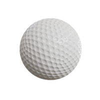 golf sfera. 3d rendere png