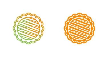 Apple Pie Vector Icon