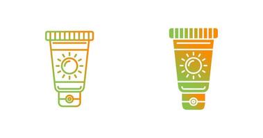 Sunscreen Vector Icon