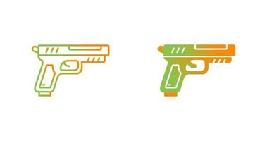 icono de vector de pistola