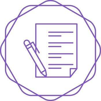 escribir icono vectorial vector