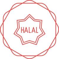 Halal Vector Icon