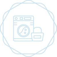 icono de vector de lavandería