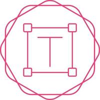 Text Vector Icon