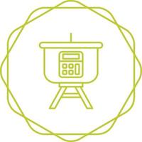 Calculation Presentation Vector Icon