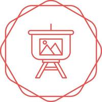 Gallery Presentation Vector Icon
