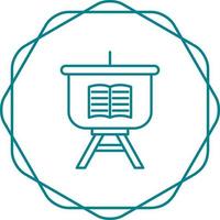 Education Presentation Vector Icon