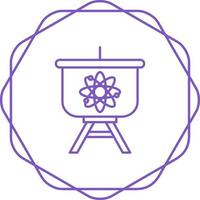Atom Presentation Vector Icon