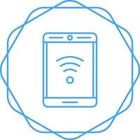Phone With Signal Vector Icon