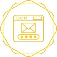 Mail Code Vector Icon