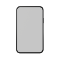 Blank screen phone png