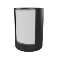 vuoto tabellone. 3d rendere png