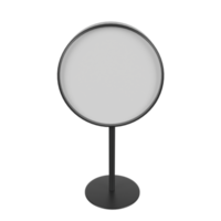 blanco aanplakbord. 3d geven png