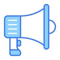 A beautiful design vector of megaphone in modern style, easy to use in web, mobile apps and presentation projects, bullhorn