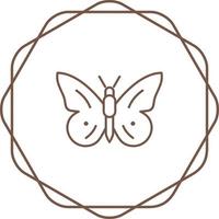 icono de vector de vuelo de mariposa