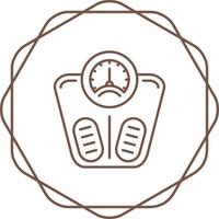 Weight Scale Vector Icon