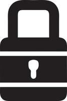 Lock security icon symbol vector image. Illustration of the key secure access system vector design. EPS 10