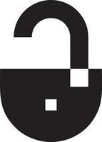 Lock security icon symbol vector image. Illustration of the key secure access system vector design. EPS 10