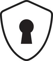 Lock security icon symbol vector image. Illustration of the key secure access system vector design. EPS 10