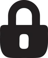 Lock security icon symbol vector image. Illustration of the key secure access system vector design. EPS 10