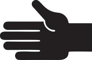 Hand icon symbol vector image. Illustration of the isolated finger hand touch human design. EPS 10