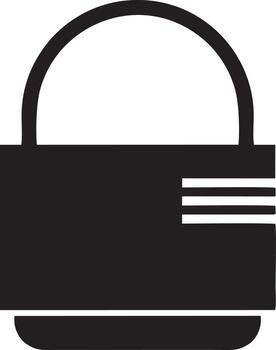 Lock security icon symbol vector image. Illustration of the key secure access system vector design. EPS 10