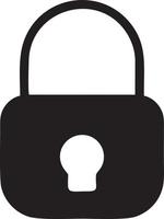 Lock security icon symbol vector image. Illustration of the key secure access system vector design. EPS 10