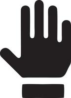 Hand icon symbol vector image. Illustration of the isolated finger hand touch human design. EPS 10